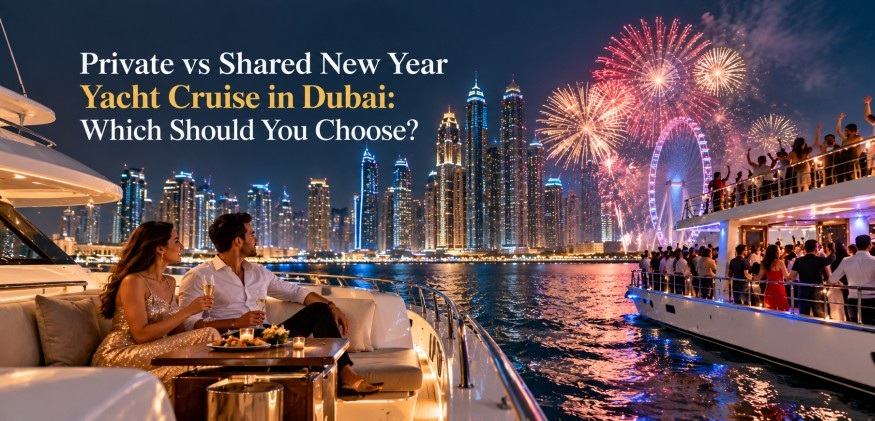 private yachts for New Year in Dubai